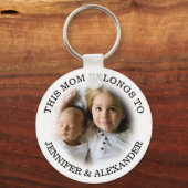 Deze mama hoort bij Sleutelhanger (Voorkant)