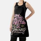 Deze mama is gloeiende Moederdag Schort (Insitu)
