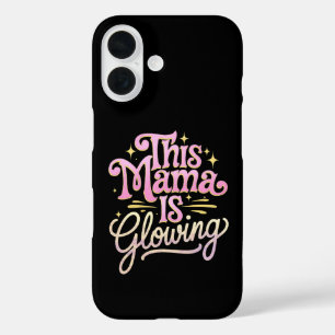 Deze mama straalt Moederdag iPhone 16 Hoesje