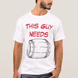 Deze man heeft Beer nodig T-shirt