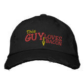 Deze man houdt van Bacon Pet (Voorkant)