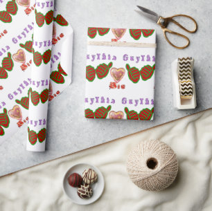 Deze man houdt van grote geschenkkunst afdrukken cadeaupapier