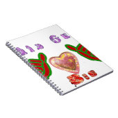 Deze man houdt van grote geschenkkunst afdrukken notitieboek (Rechterzijde)