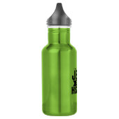 Deze man houdt van Jezus en zijn vrouw waterfles Waterfles (Links)