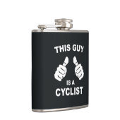 Deze man is een fietser heupfles (Rechts)