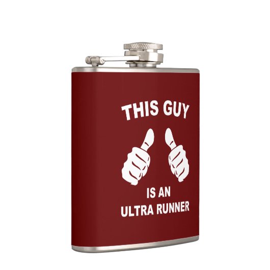 Deze man is een ultra-runner heupfles (Rechts)