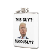 Deze man, serieus? heupfles (Links)