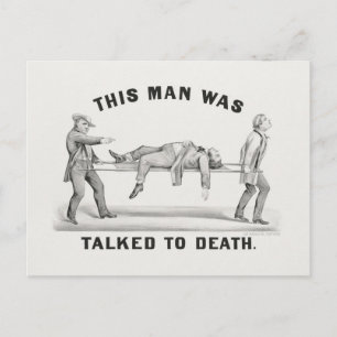 Deze man werd dood gepraat (1873 briefkaart