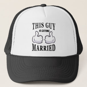 Deze man wordt getrouwd trucker pet