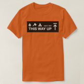 Deze manier omhoog Classic TShirt (Design voorkant)