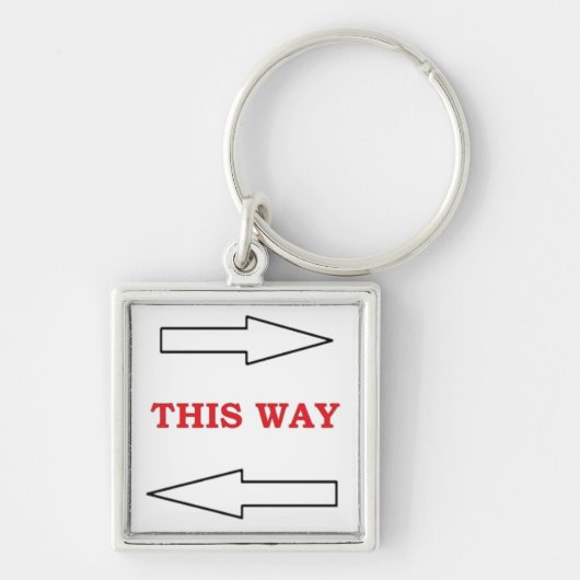 "DEZE MANIER" ZEGT SLEUTELHANGER (Voorkant)