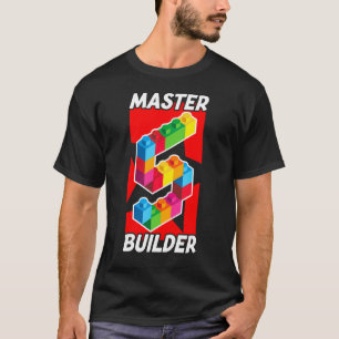 Deze Master Builder 5 jaar oude 5e verjaardag T-shirt