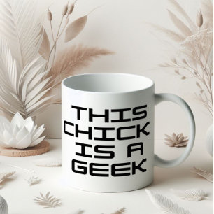 Deze meid is een nerd koffiemok