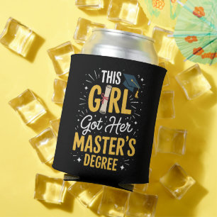 Deze Meisje Heeft Haar Masterdiploma Behaald Afstu Blikjeskoeler