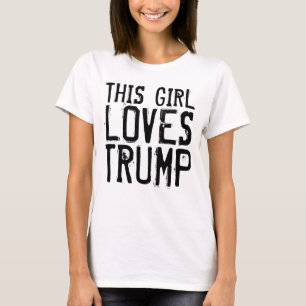 DEZE MEISJE LIGT VAN DONALD TRUMP T-shirts