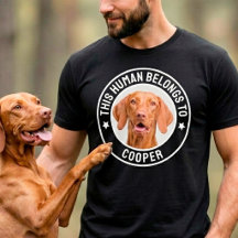 Deze Mens Hoort Bij Hond / Kat Naam Aangepaste Fot