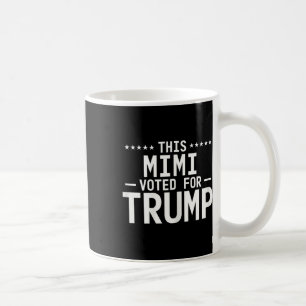 Deze Mimi stemde op Trump 2024 trotse oma Votin Koffiemok