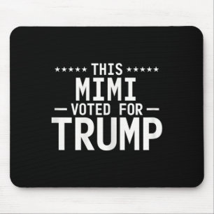 Deze Mimi stemde op Trump 2024 trotse oma Votin Muismat