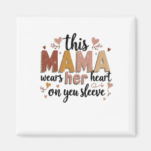 Deze moeder draagt haar hart op haar Sleeve Magneet