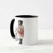 Deze moer draait op Matcha Christmas Nutcracker Mok (Voorkant links)