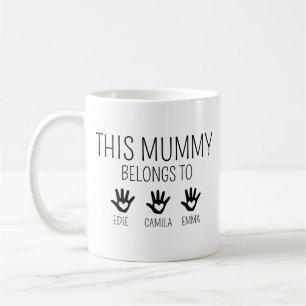 Deze mummie hoort, op maat gemaakte Mama mok, Gepe Koffiemok