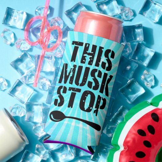 Deze Musk Stop Stencil | Liberal Spoon Meme (Insitu Zomer)