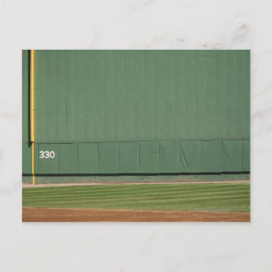 Deze muur staat bekend als 'de Groene Monster'. Briefkaart