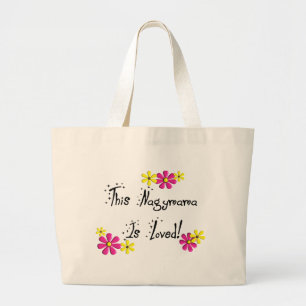 Deze Nagymama (Hongaarse grootmoeder) is LOVED Grote Tote Bag