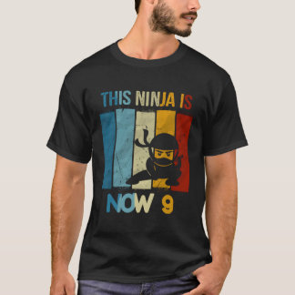 Deze ninja is 9 ninja t-shirt