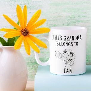 Deze oma behoort tot Funny Gift Coffee Mok