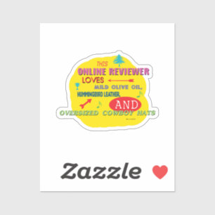 Deze online recensent verliest lichte olijfolie Hu Sticker