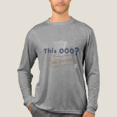 Deze OOO? NIET ONDERHANDELBAAR Tri-Blend Shirt (Voorkant volledig)