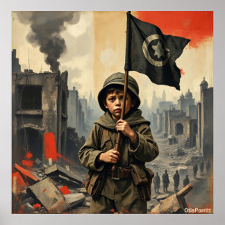 DEZE OORLOG ZAL NOOIT EINDIGEN-4 POSTER
