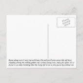 Deze oude Barn Briefkaart (Achterkant)