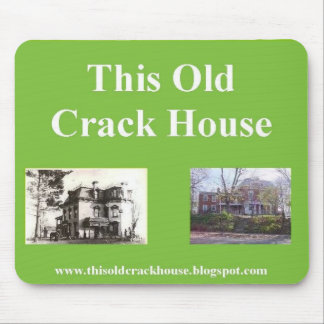 Deze oude Crack House mousepad Muismat