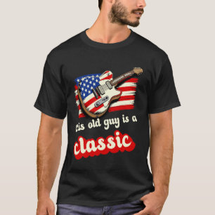 Deze Oude Kerel Is Een Klassieke Amerikaanse Vlag T-shirt