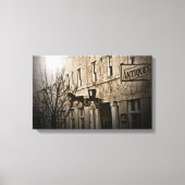 Deze oude winkel canvas afdruk (Voorkant)