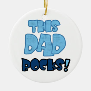 Deze pap Rocks Gifts Keramisch Ornament