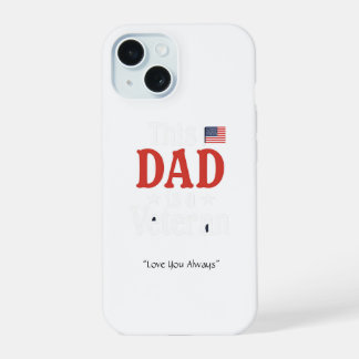 Deze papa is een veteraan telefoonhoes – Coole pap iPhone 15 Hoesje