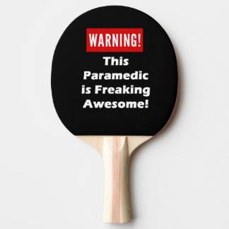 Deze Paramedic is Freaking Geweldige! Tafeltennisbatje