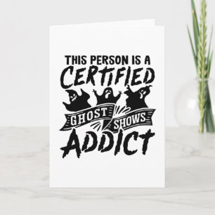 Deze persoon is gecertificeerd voor jacht op Ghost Kaart