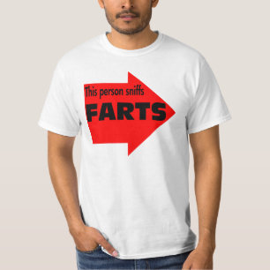 Deze persoon spuugt farts. t-shirt
