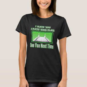 Deze plek haten Volgende keer Midnight Laser Tien T-shirt