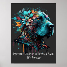 Deze pop is helemaal veilig, we zweven poster