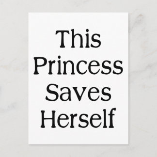 Deze prinses redt briefkaart