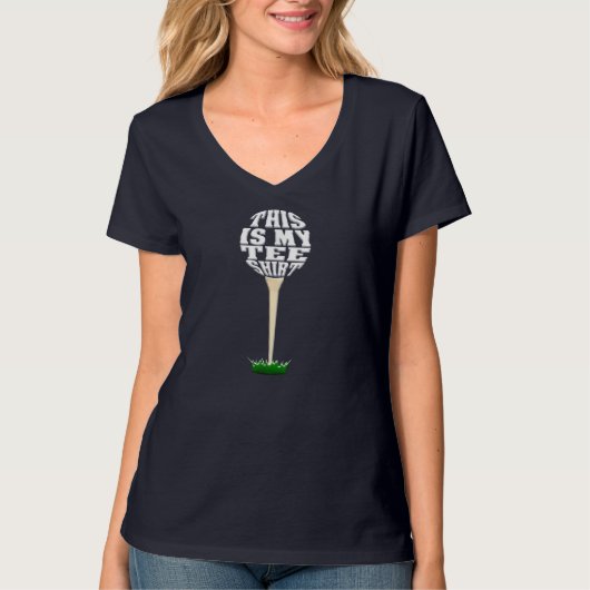Deze proctoloog houdt van schaar Golf Cream & Comm T-shirt (Voorkant)