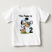 Deze Puppy 2e Verjaardag T shirten en Cadeaus (Voorkant)