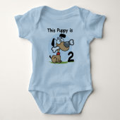 Deze Puppy 2e Verjaardag T shirten en Cadeaus Romper (Voorkant)
