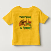 Deze puppy is twee overhemden en cadeaus kinder shirts (Voorkant)