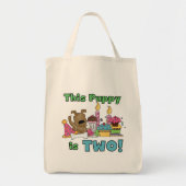 Deze puppy is twee T-shirts en geschenken Tote Bag (Voorkant)